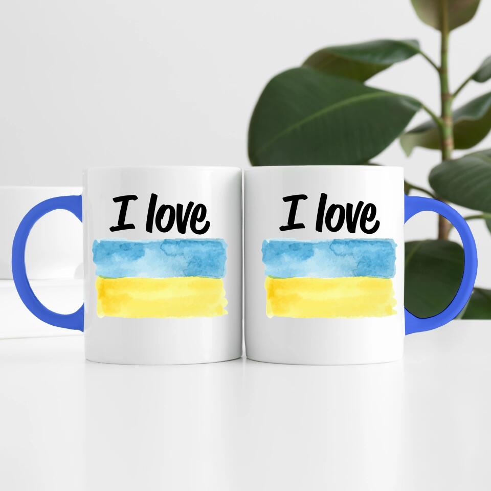 Sprüche & Flaggen | Personalisierte Tasse
