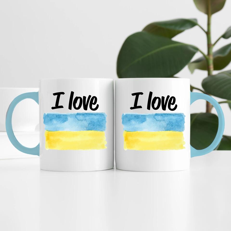 Sprüche & Flaggen | Personalisierte Tasse