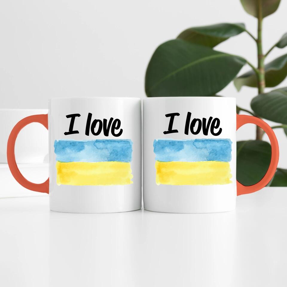 Sprüche & Flaggen | Personalisierte Tasse