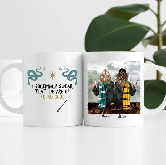 Wizards/Zauberer-Freunde (2 Personen) | Personalisierte Tasse
