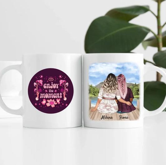 Friends (Curvy) | Personalisierte Tasse