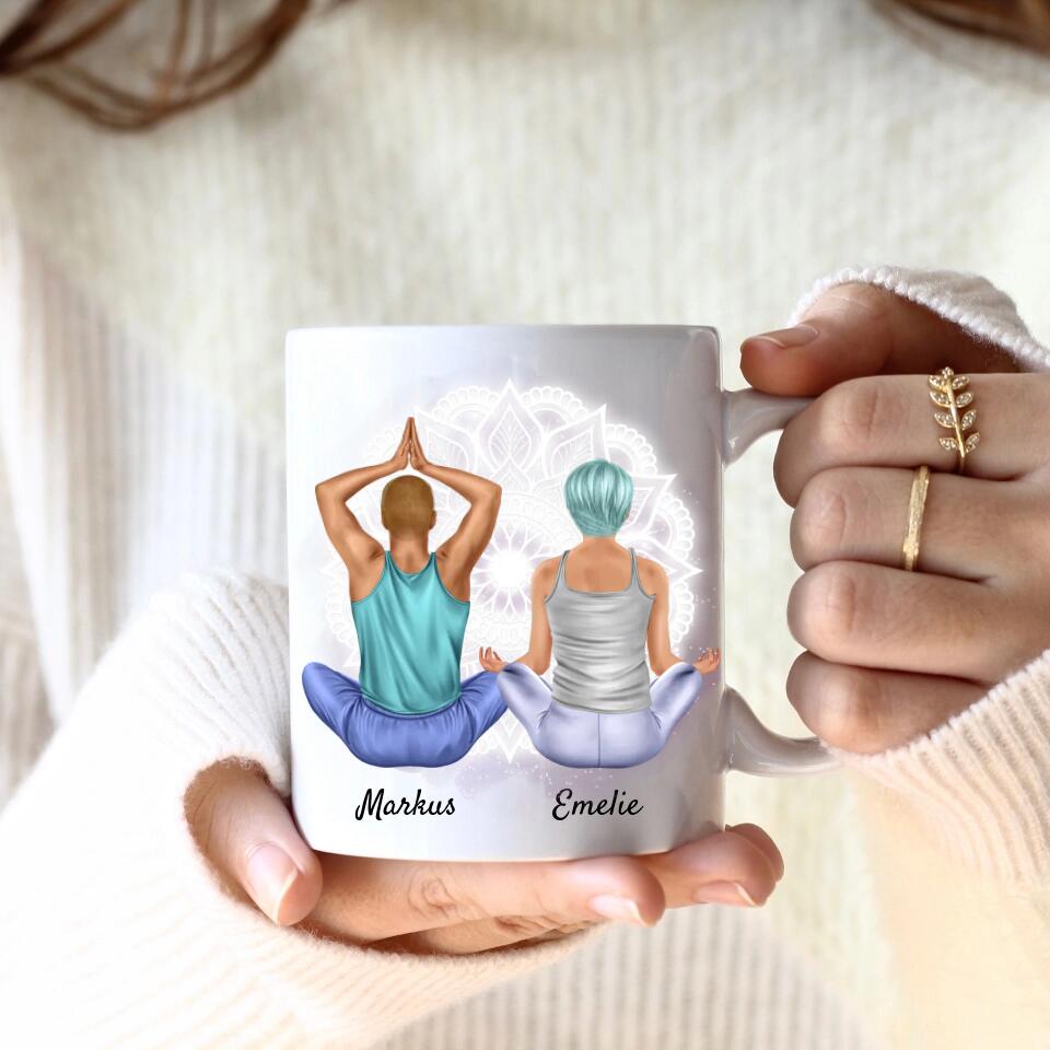 Spiritual Couple | Personalisierte Tasse