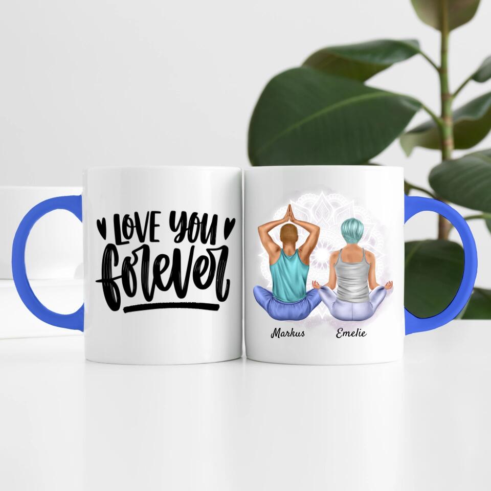 Spiritual Couple | Personalisierte Tasse