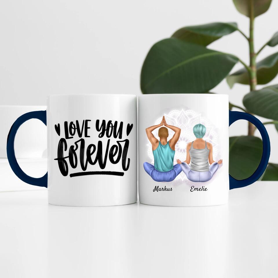 Spiritual Couple | Personalisierte Tasse