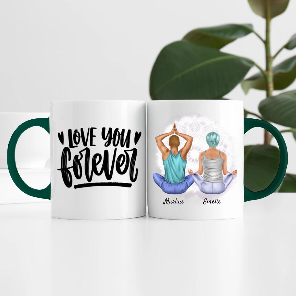 Spiritual Couple | Personalisierte Tasse