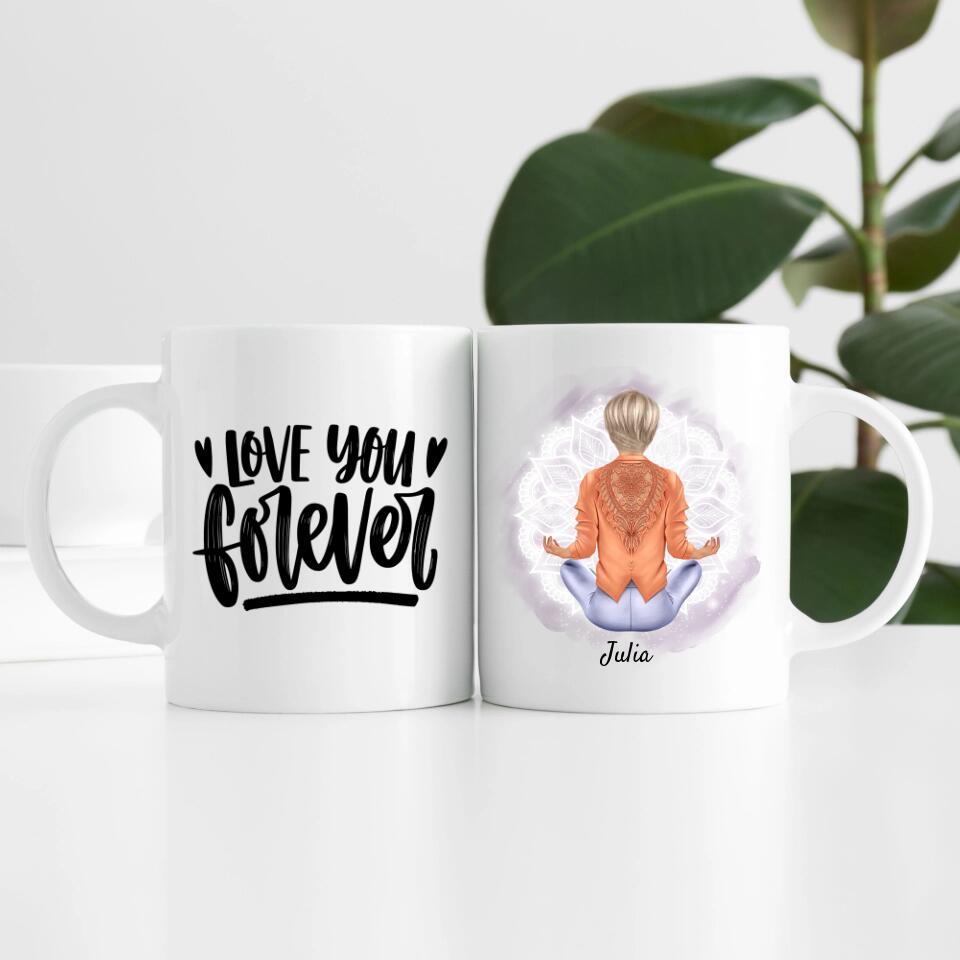 Spiritual Girl | Personalisierte Tasse