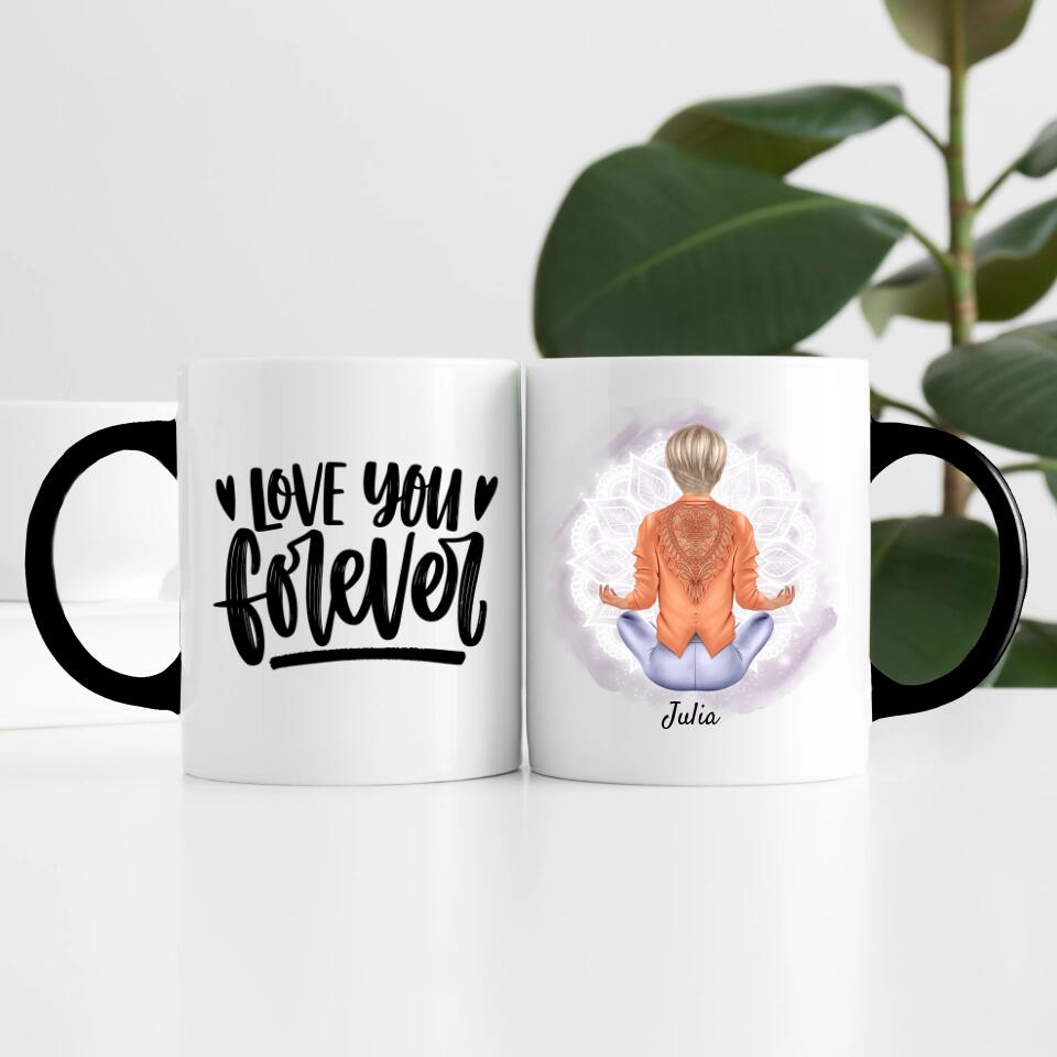 Spiritual Girl | Personalisierte Tasse