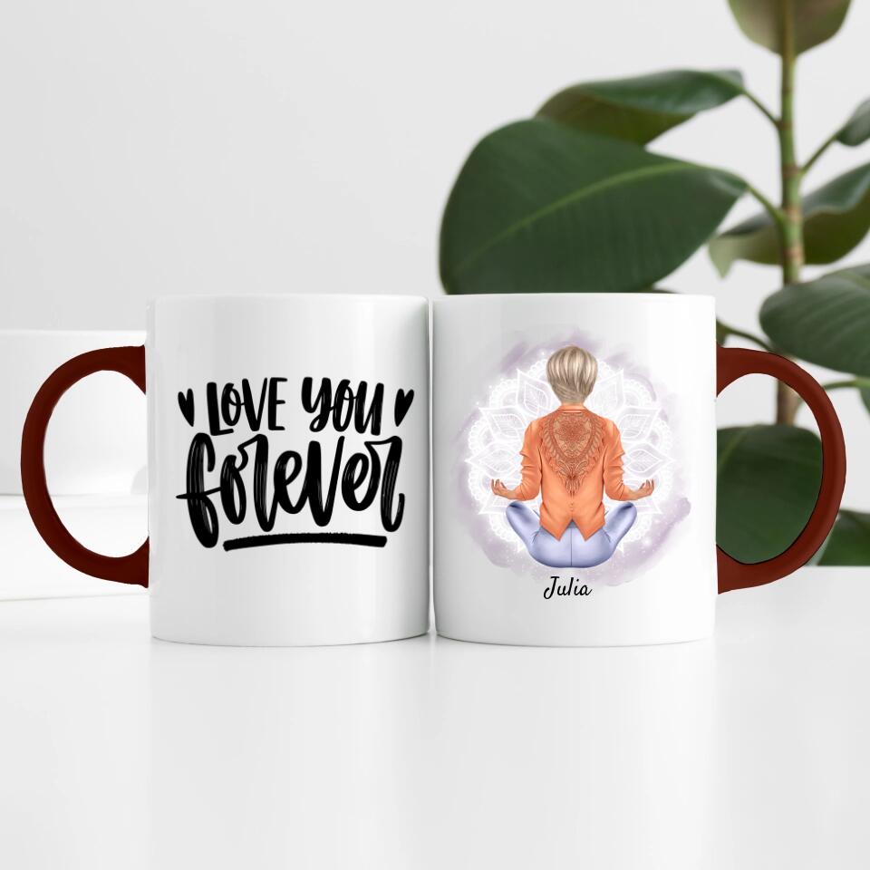 Spiritual Girl | Personalisierte Tasse