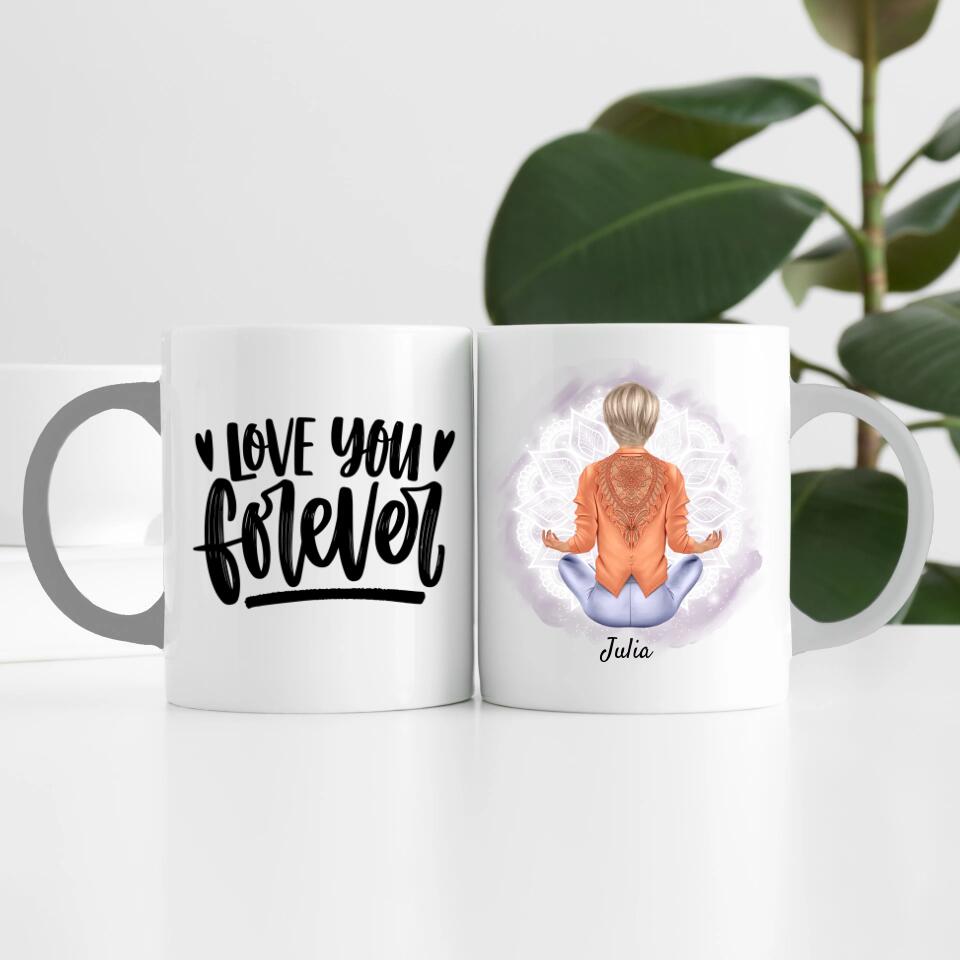 Spiritual Girl | Personalisierte Tasse