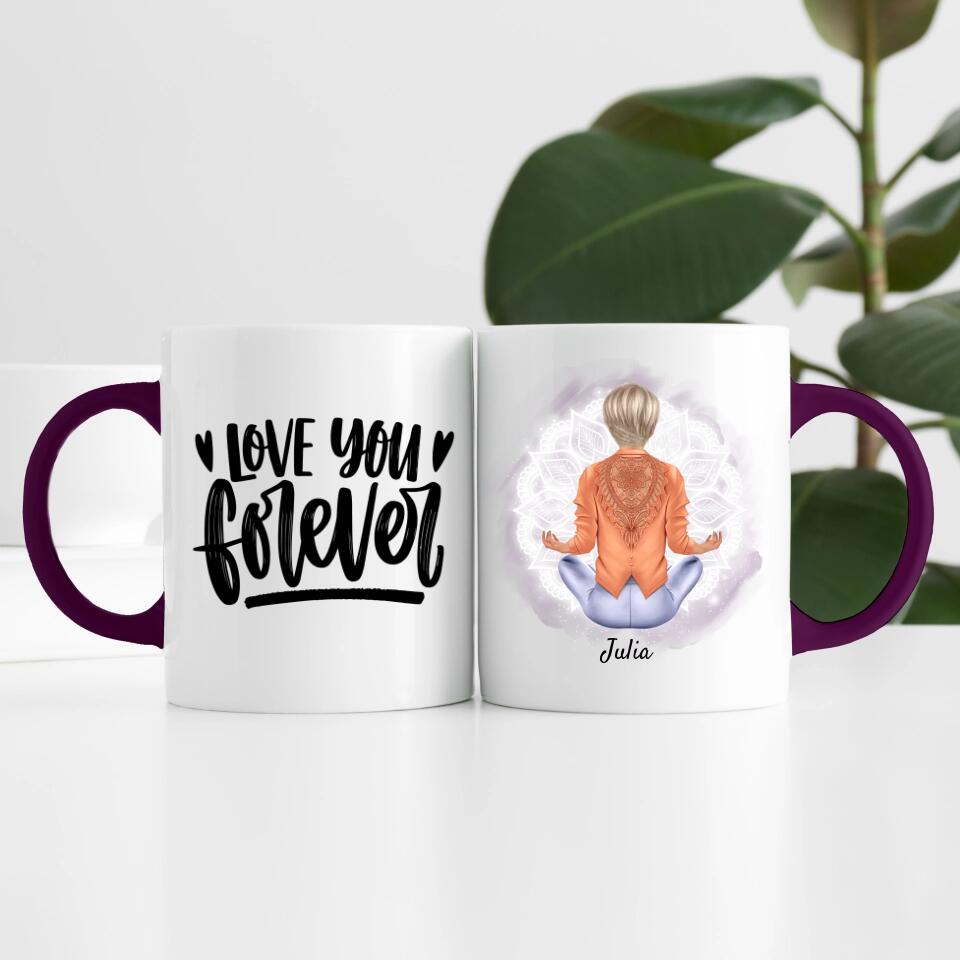 Spiritual Girl | Personalisierte Tasse