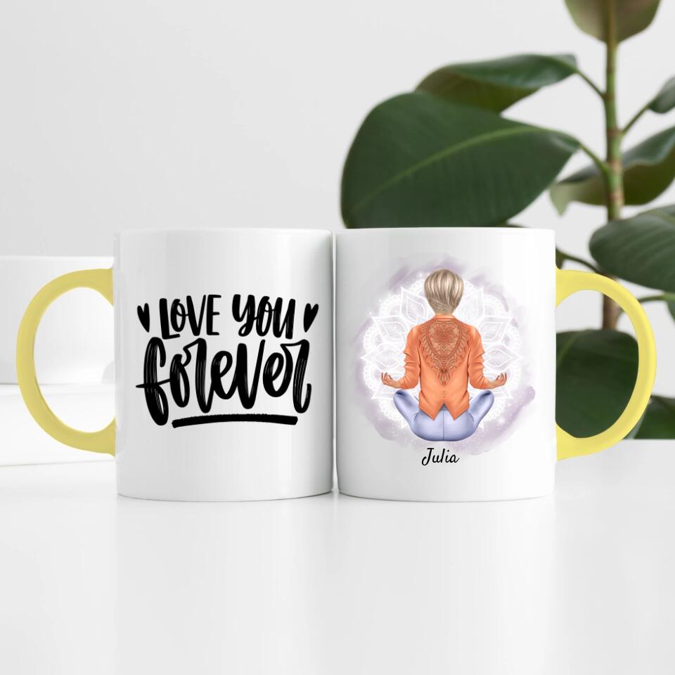 Spiritual Girl | Personalisierte Tasse