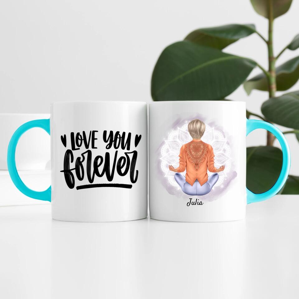 Spiritual Girl | Personalisierte Tasse
