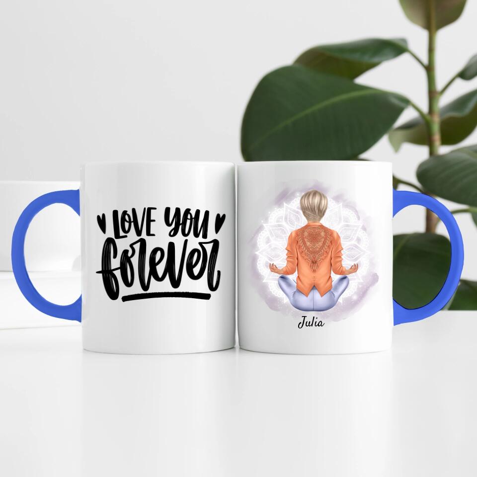 Spiritual Girl | Personalisierte Tasse