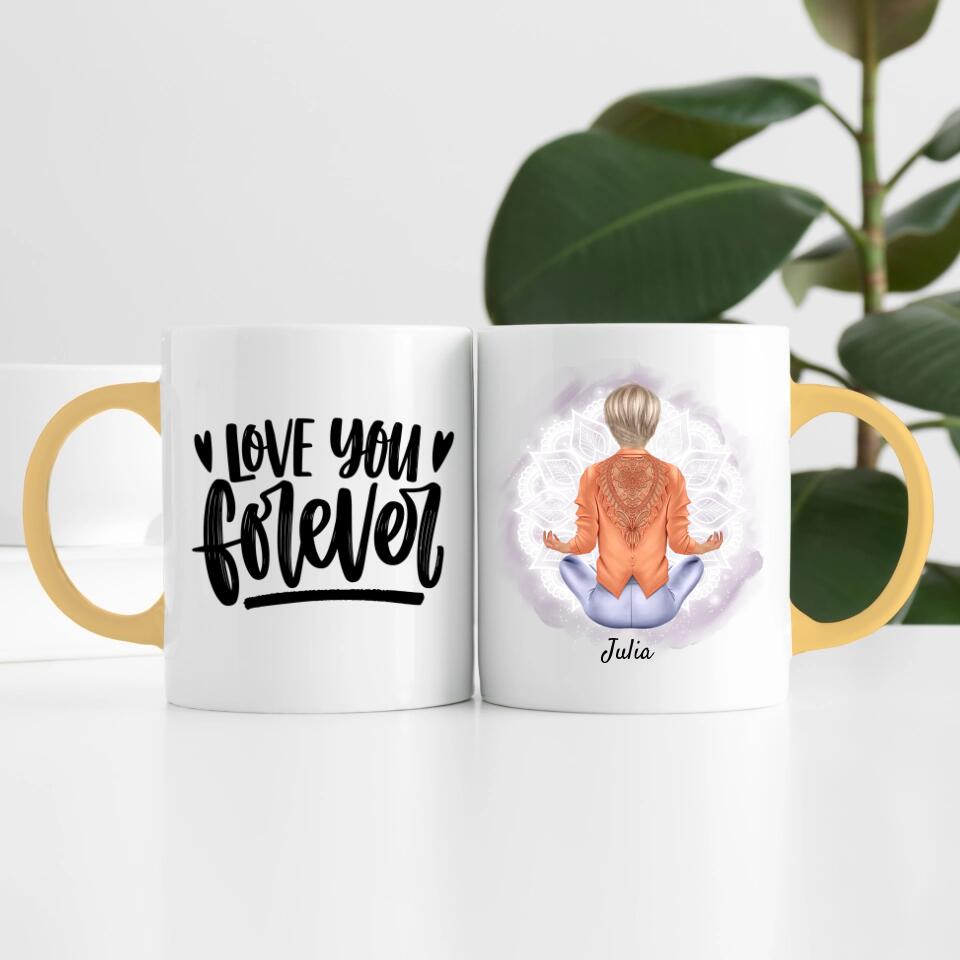 Spiritual Girl | Personalisierte Tasse