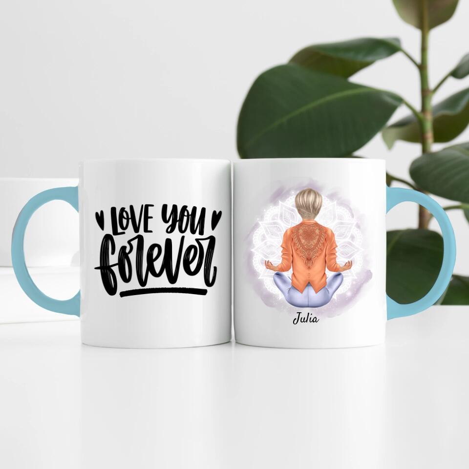 Spiritual Girl | Personalisierte Tasse