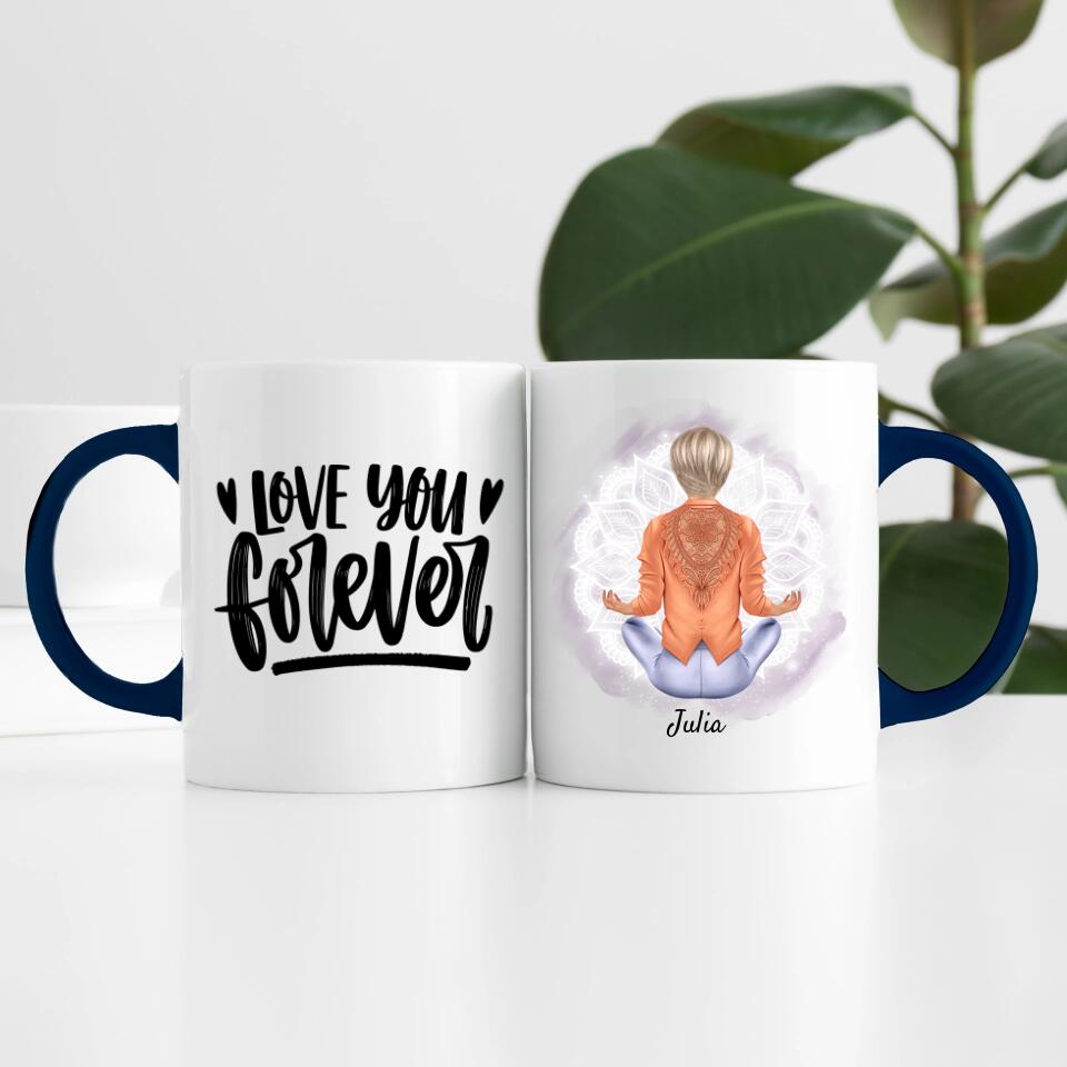 Spiritual Girl | Personalisierte Tasse