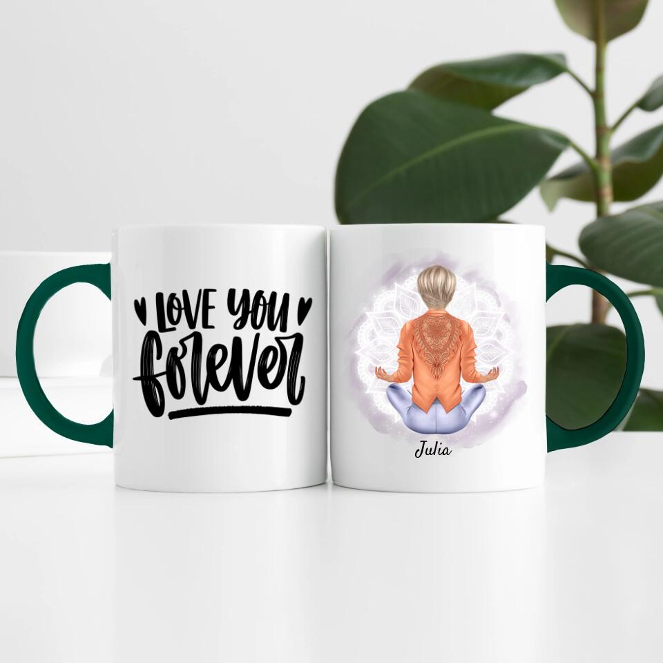 Spiritual Girl | Personalisierte Tasse