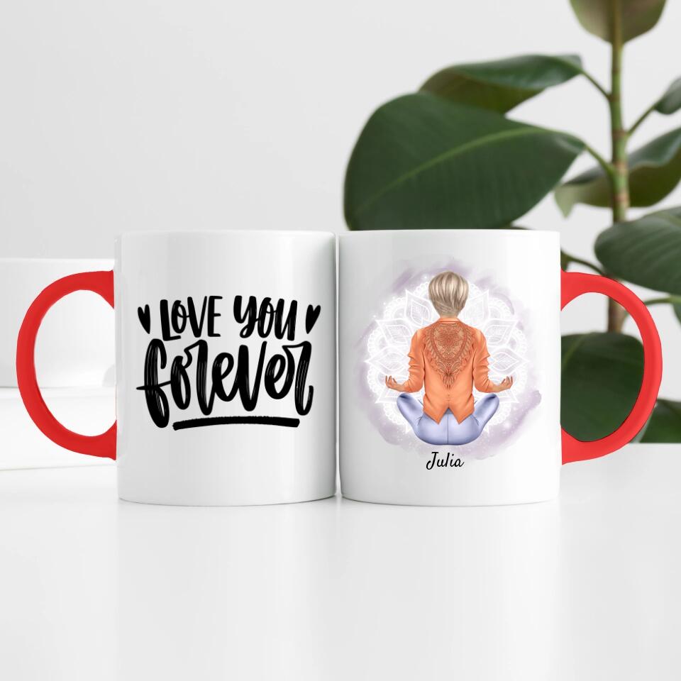 Spiritual Girl | Personalisierte Tasse