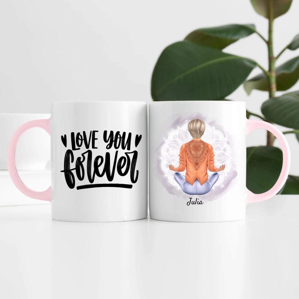 Spiritual Girl | Personalisierte Tasse