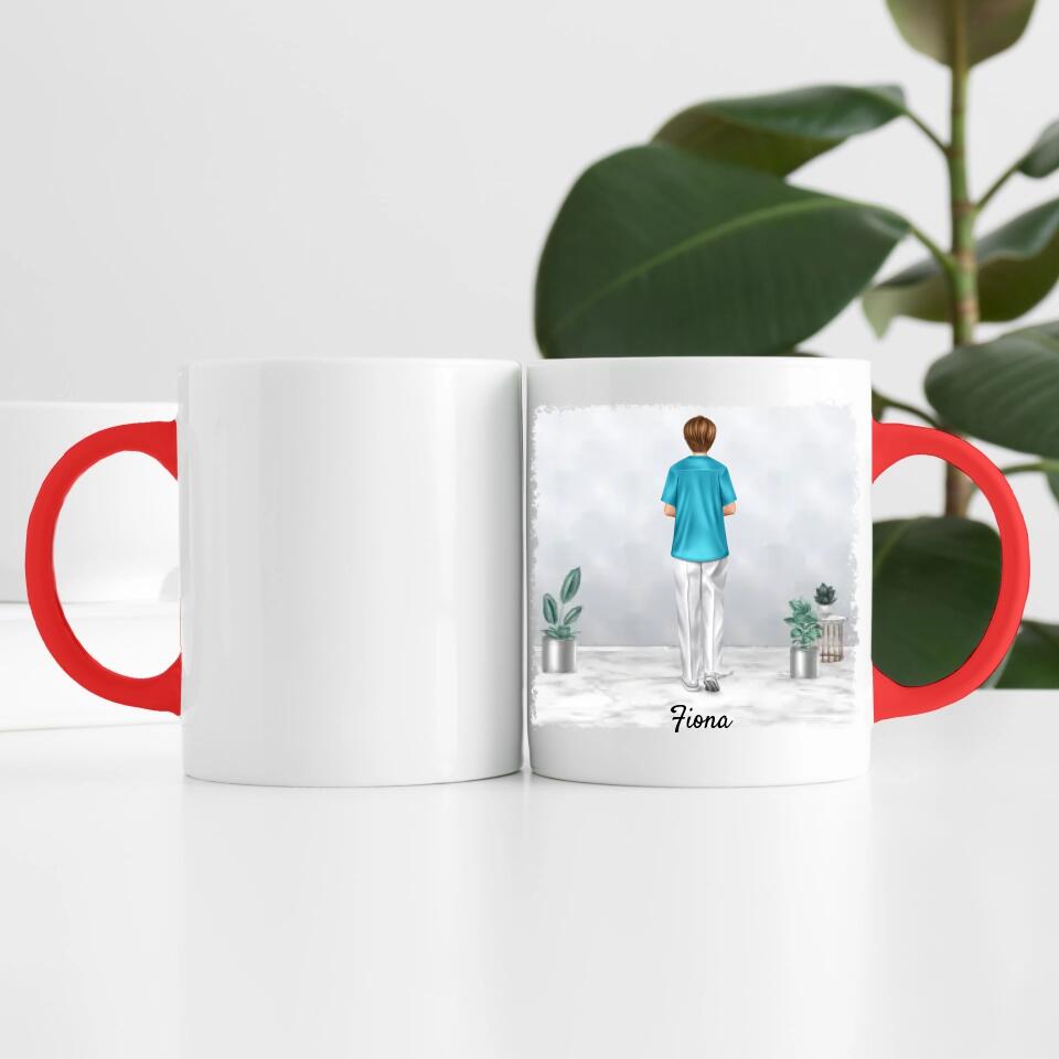 Krankenschwester | Pflege | Personalisierte Tasse