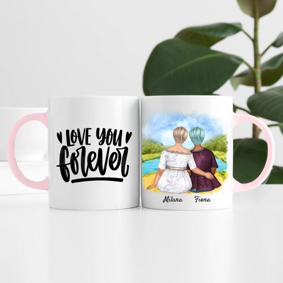 Curvy Sisters | Personalisierte Tasse