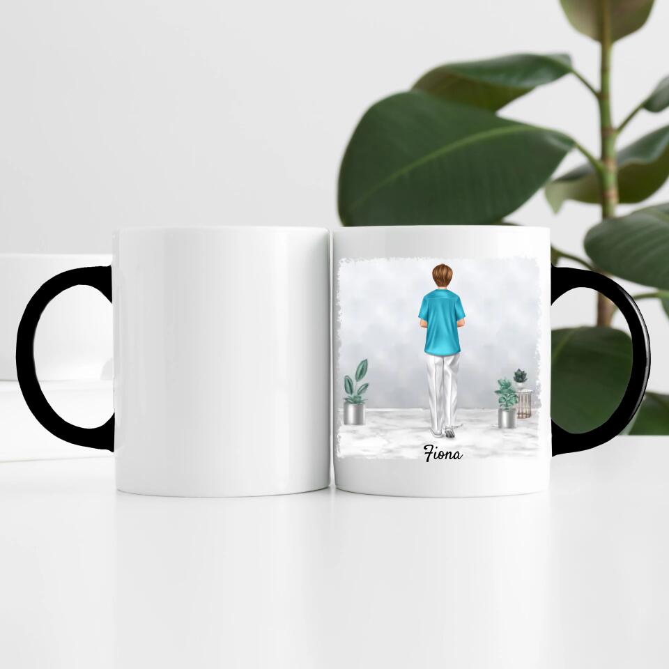 Krankenschwester | Pflege | Personalisierte Tasse