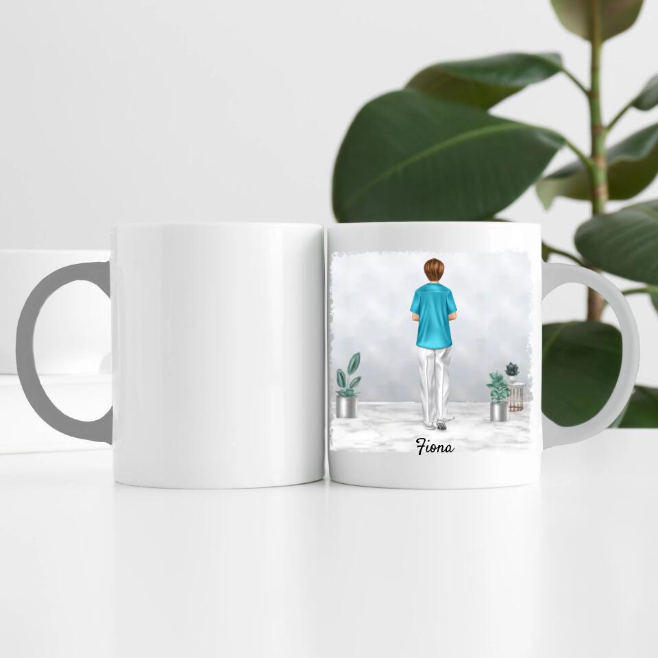 Krankenschwester | Pflege | Personalisierte Tasse