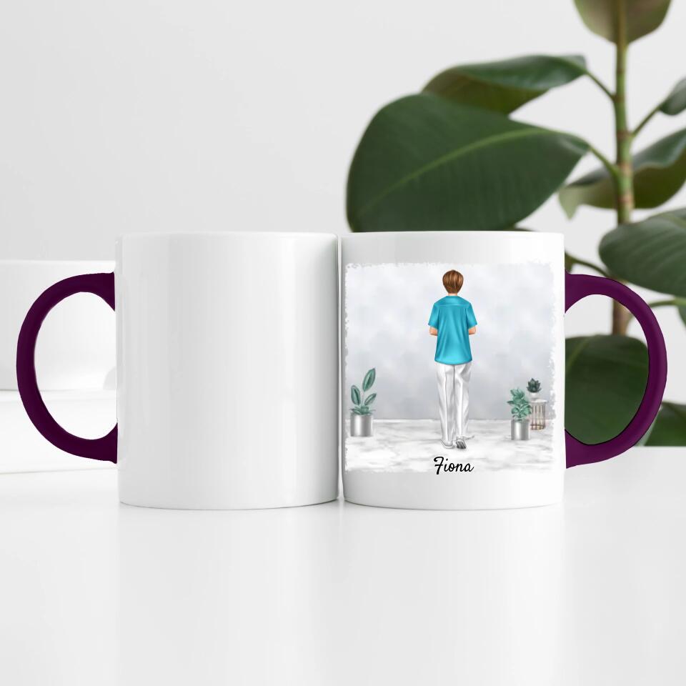 Krankenschwester | Pflege | Personalisierte Tasse