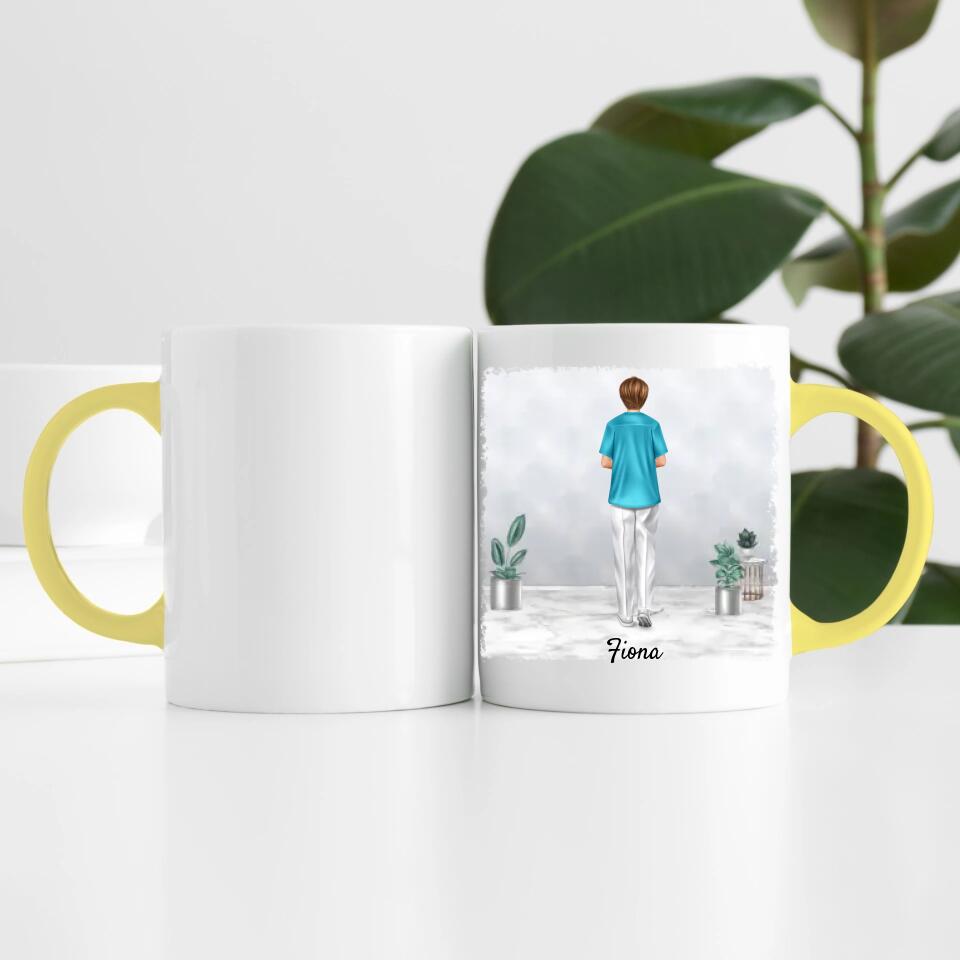 Krankenschwester | Pflege | Personalisierte Tasse