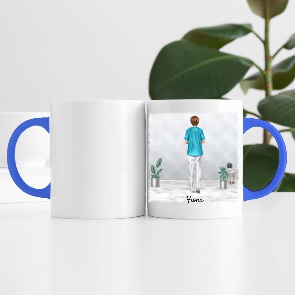 Krankenschwester | Pflege | Personalisierte Tasse