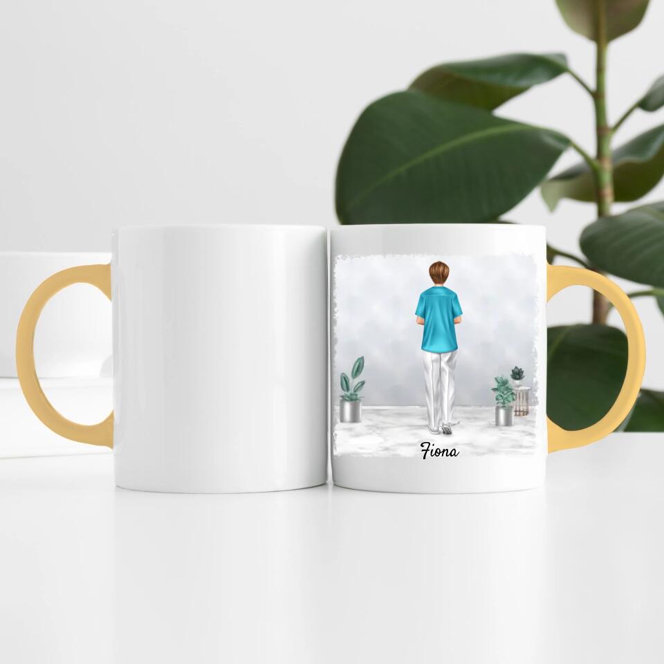 Krankenschwester | Pflege | Personalisierte Tasse