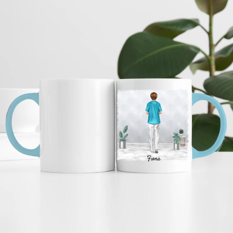 Krankenschwester | Pflege | Personalisierte Tasse