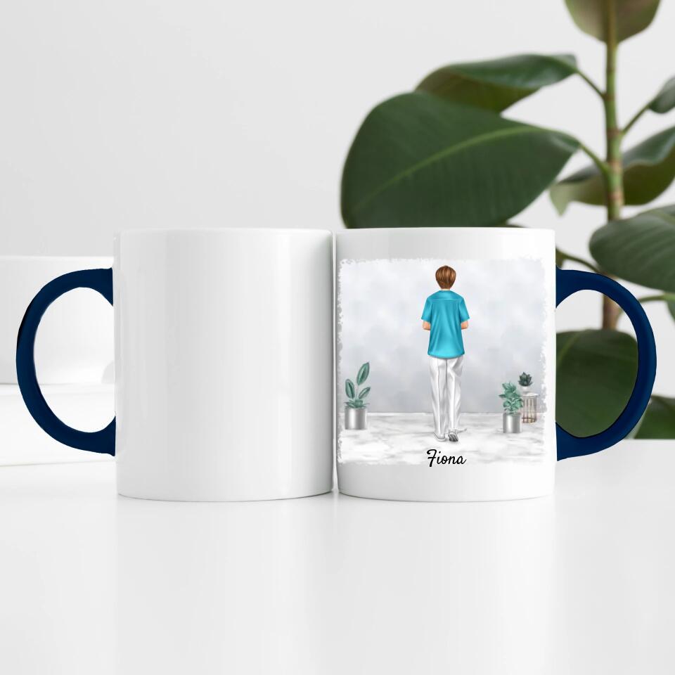 Krankenschwester | Pflege | Personalisierte Tasse