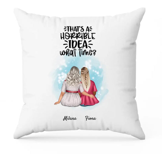 Friends (Curvy) | Personalisierter Kissenbezug