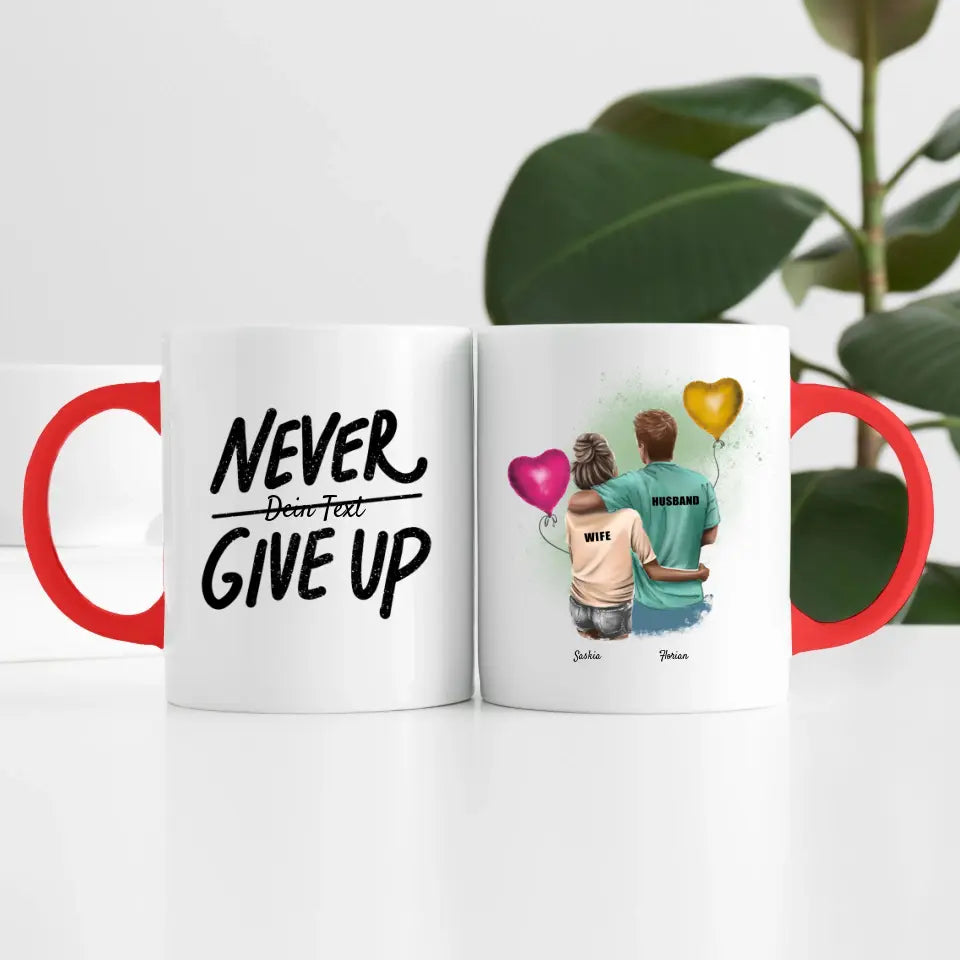 Pärchen (2 Personen) I Personalisierte Tasse