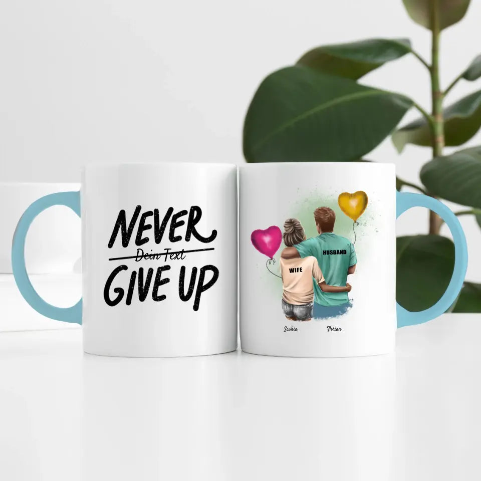 Pärchen (2 Personen) I Personalisierte Tasse