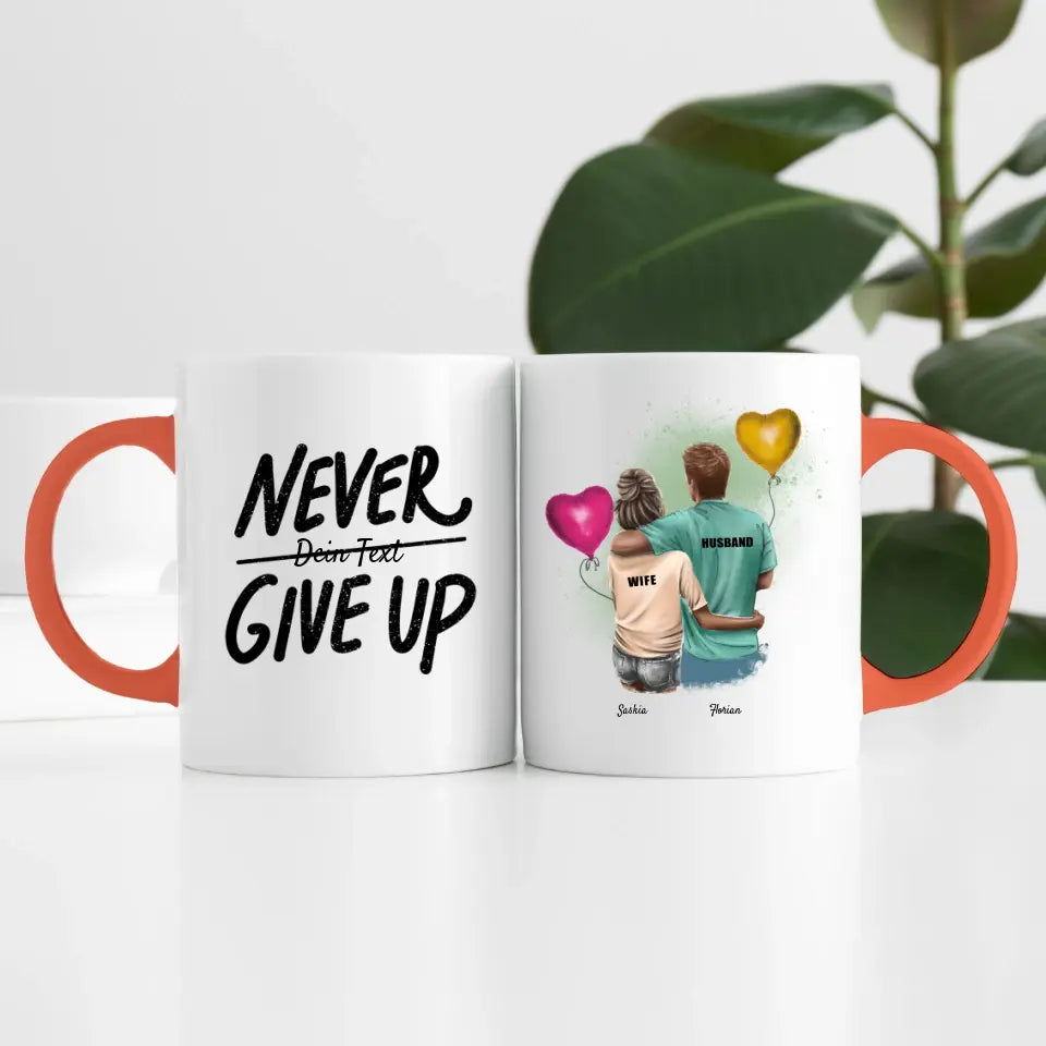 Pärchen (2 Personen) I Personalisierte Tasse