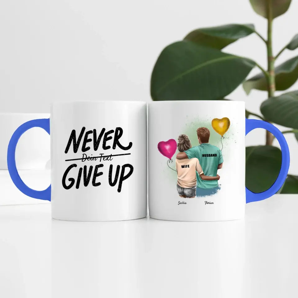 Pärchen (2 Personen) I Personalisierte Tasse