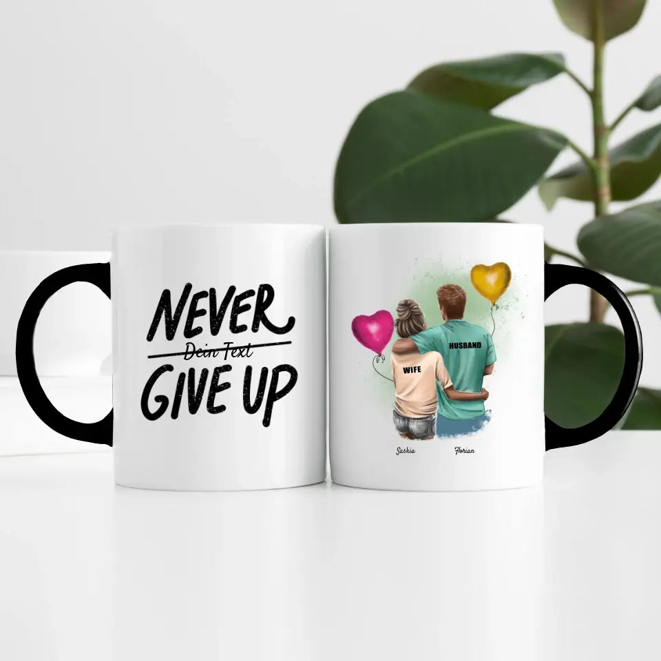 Pärchen (2 Personen) I Personalisierte Tasse