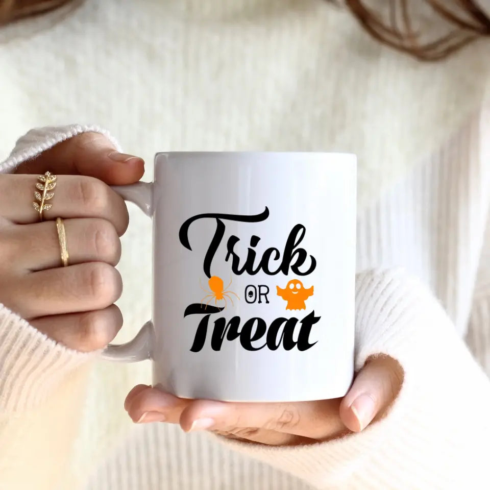 Halloween Familie (4 Personen) | Personalisierte Tasse