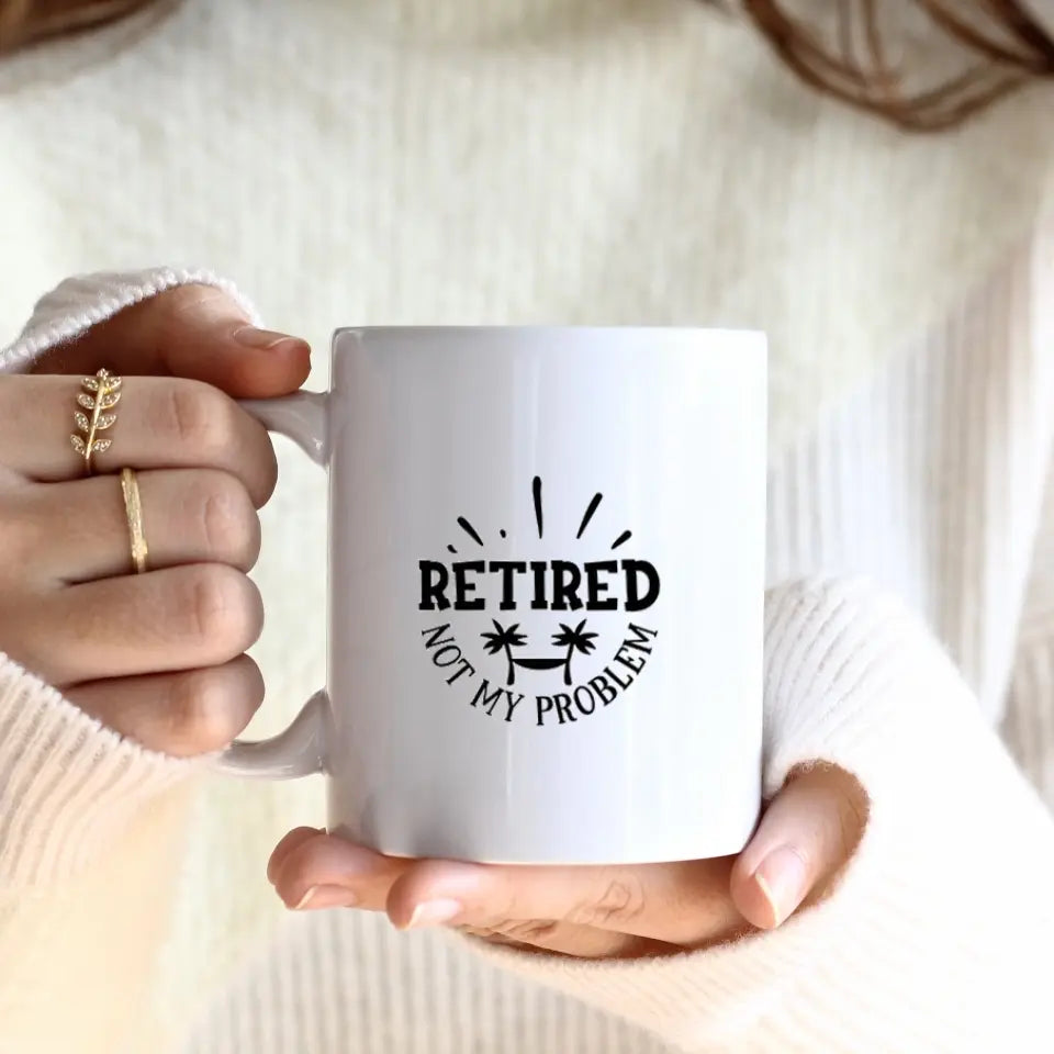 Wir sind in Rente (2 Personen) | Personalisierte Tasse