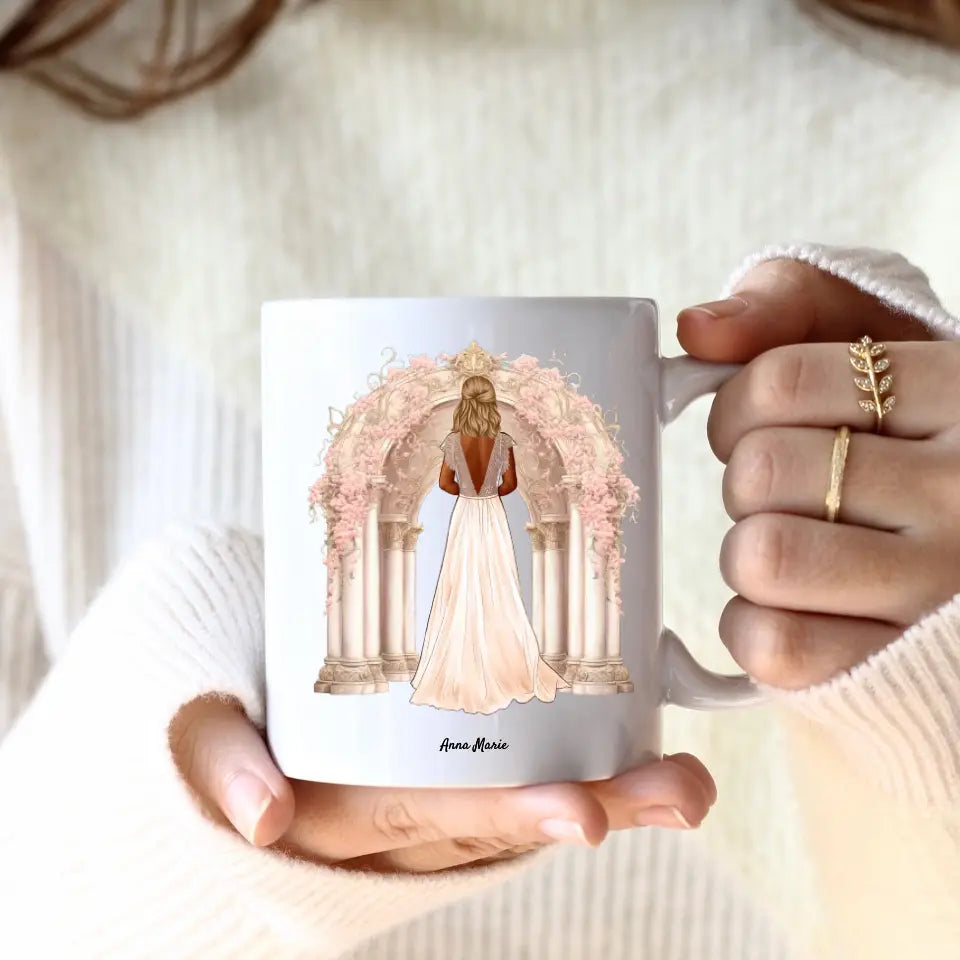 Team Braut ( 1 Person ) | Personalisierte Tasse