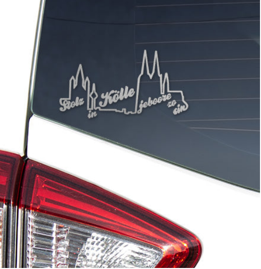 Aufkleber - In Kölle jeboore