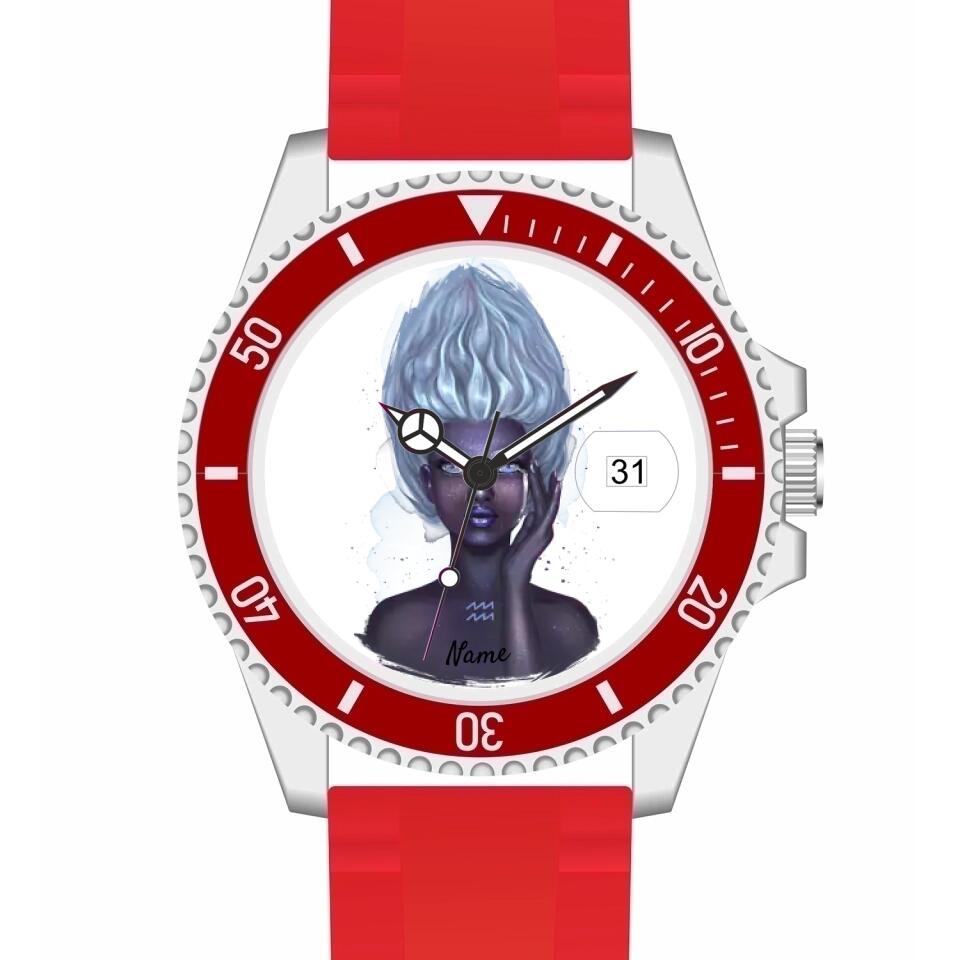 Zodiacs | Personalisierte Armbanduhr (Unterschiedliche Uhr-Modelle wählbar!)