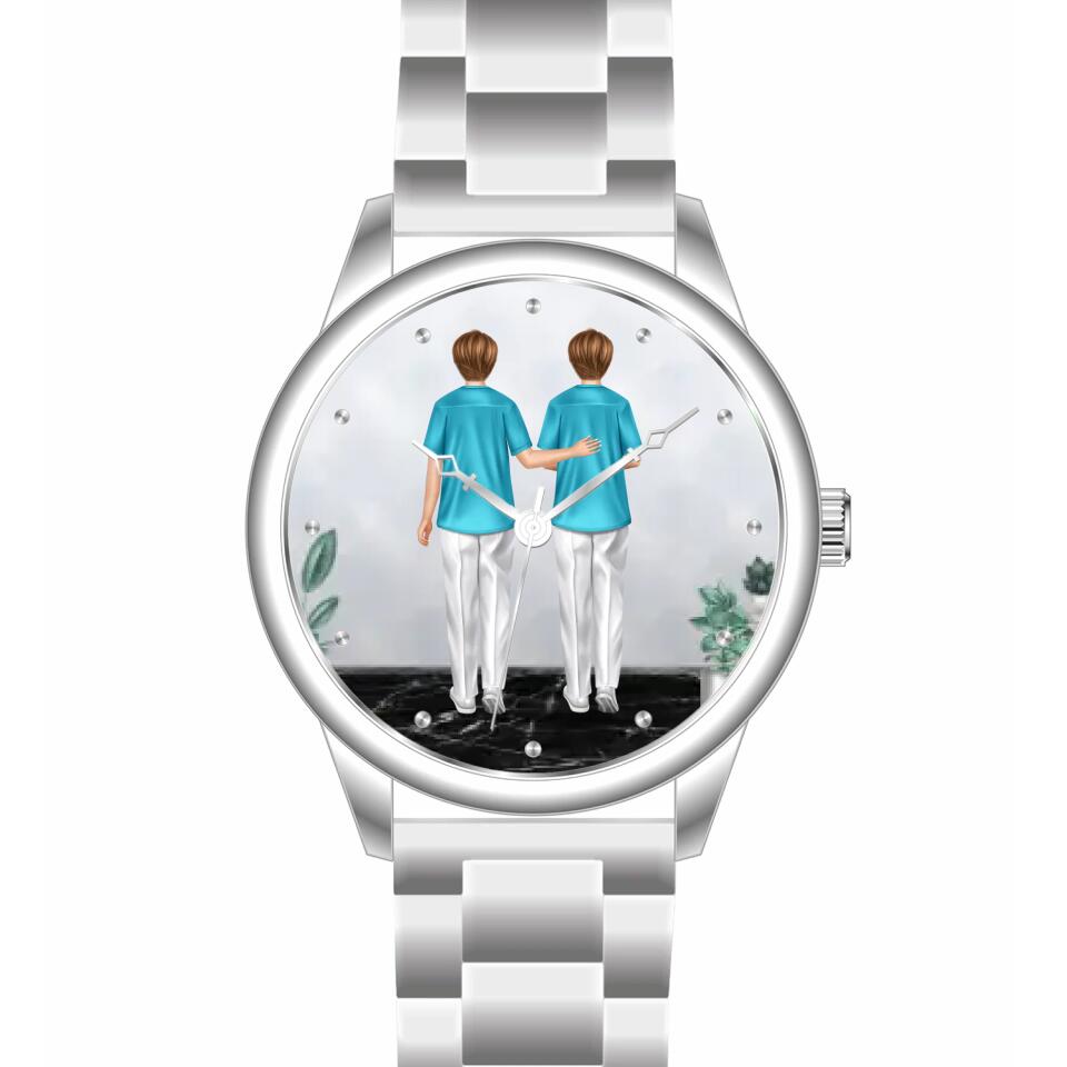 Krankenschwester/Krankenpfleger/Ärztin | Personalisierte Armbanduhr (Unterschiedliche Uhr-Modelle wählbar!)