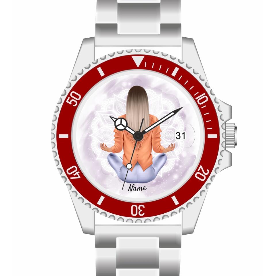 Spiritual Girl | Personalisierte Armbanduhr (Unterschiedliche Uhr-Modelle wählbar!)