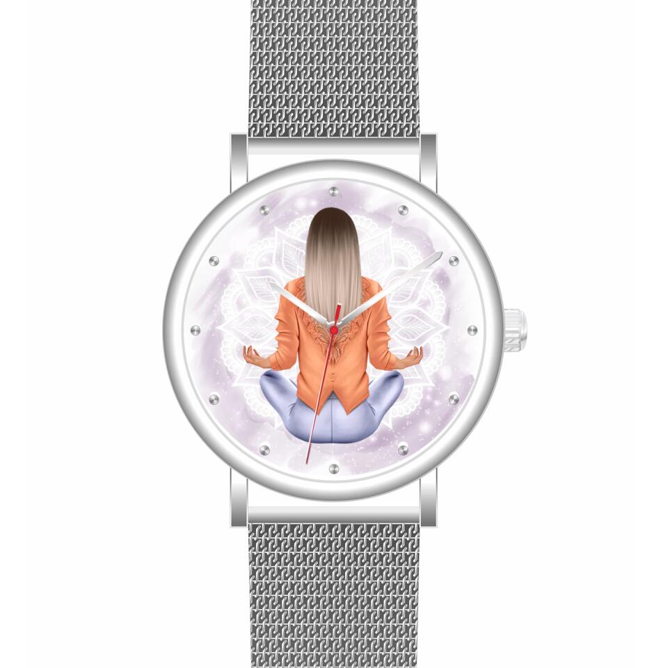 Spiritual Girl | Personalisierte Armbanduhr (Unterschiedliche Uhr-Modelle wählbar!)
