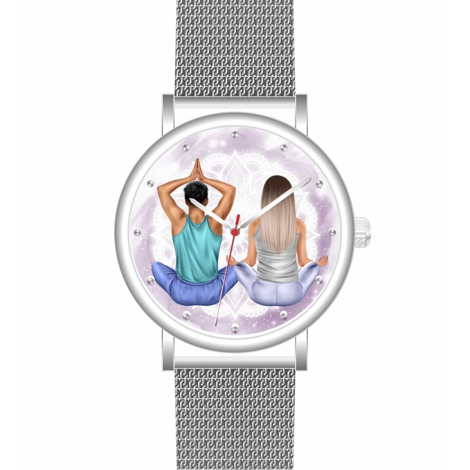 Spiritual Couple | Personalisierte Armbanduhr (Unterschiedliche Uhr-Modelle wählbar!)