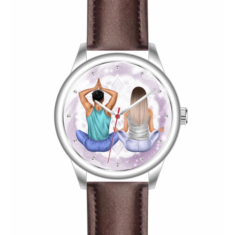 Spiritual Couple | Personalisierte Armbanduhr (Unterschiedliche Uhr-Modelle wählbar!)