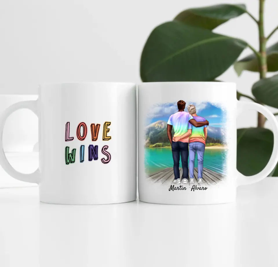 Gay Couple | Personalisierte Tasse